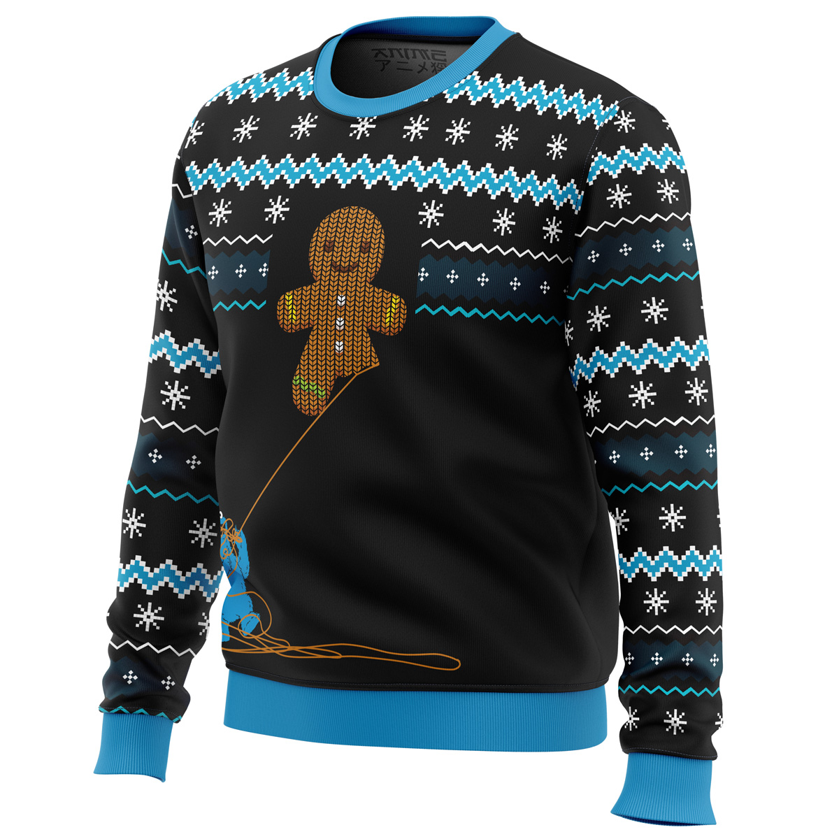 Gingerbread Cookie Monster Ugly Christmas Sweater- Best Christmas Gifts 2023