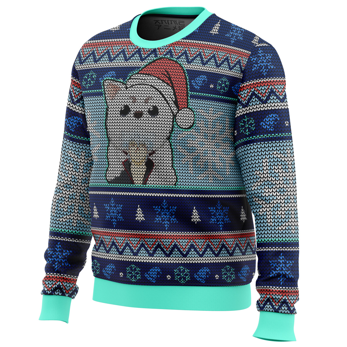 Gintama Gintoki and Sadaharu Ugly Christmas Sweater- Best Christmas Gifts 2023