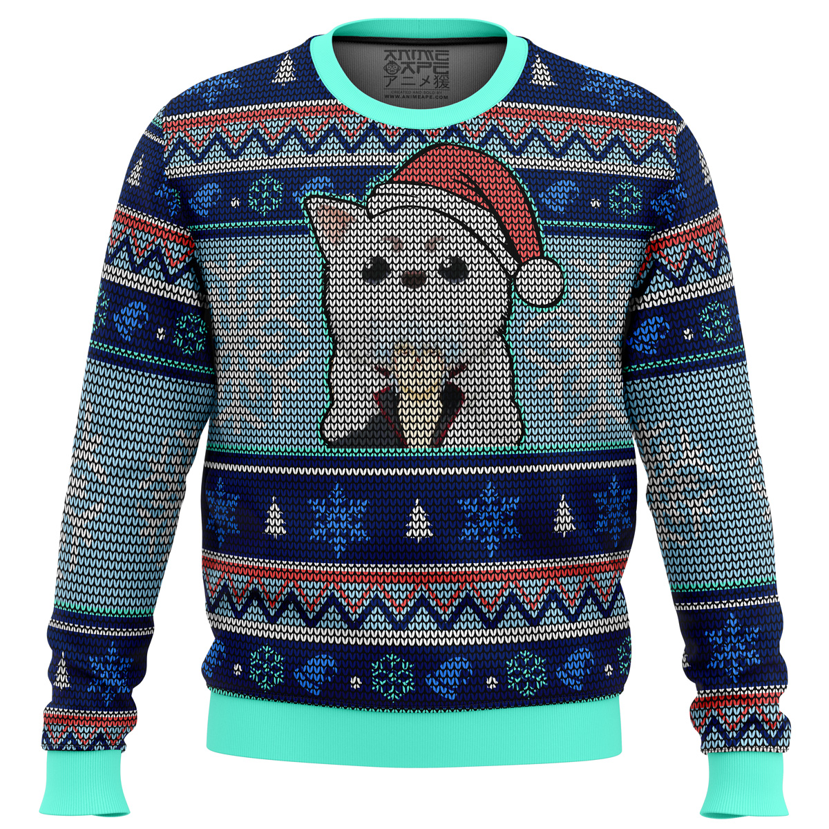 Gintama Gintoki and Sadaharu Ugly Christmas Sweater- Best Christmas Gifts 2023