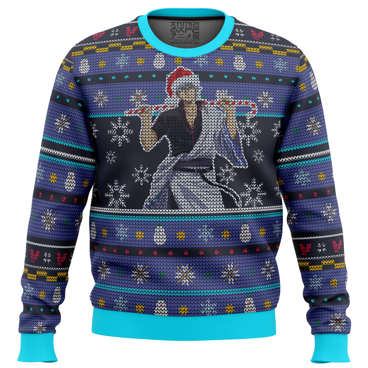 Gintama Sakata Gintoki Ugly Christmas Sweater- Best Christmas Gifts 2023