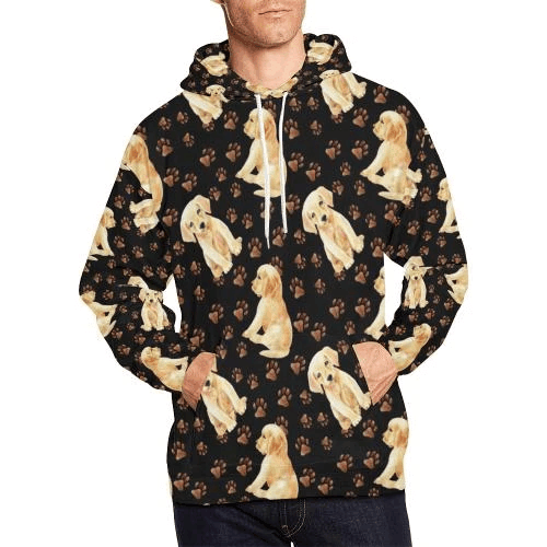 Golden Retriever Unisex 3D Hoodie