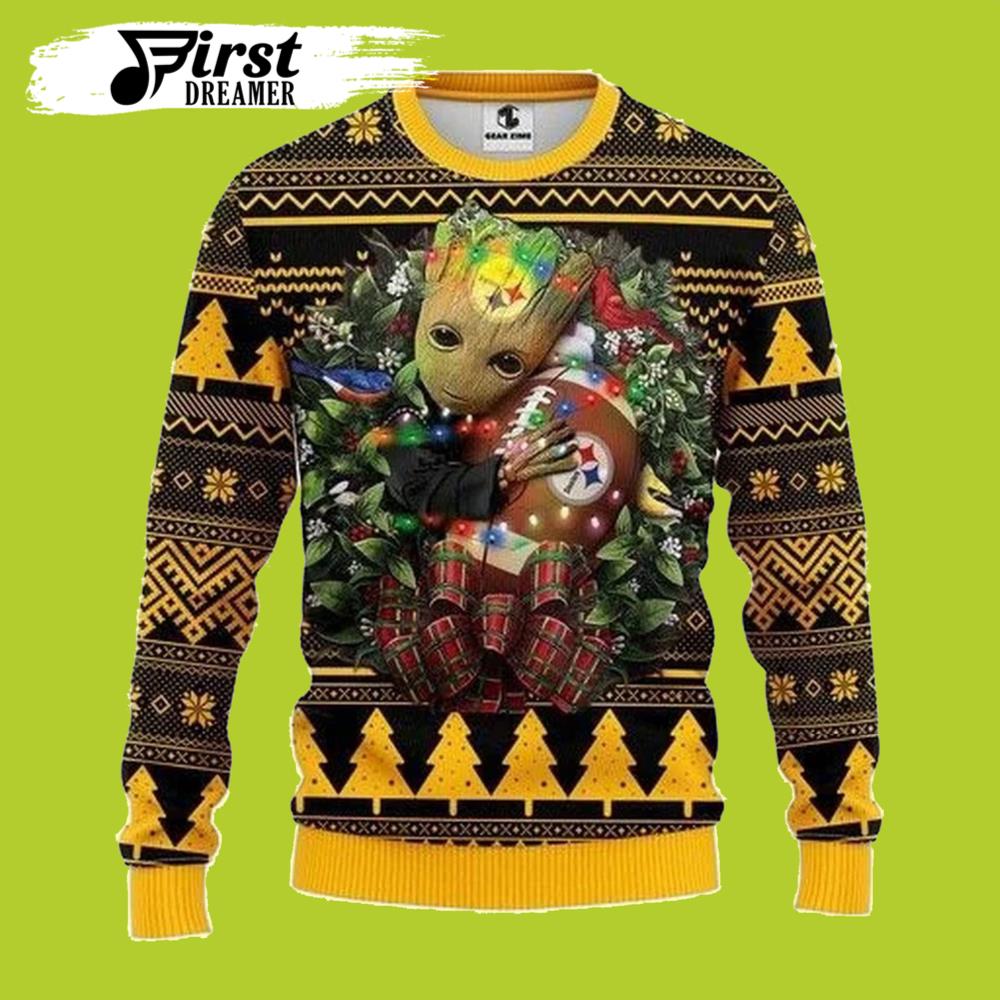 Grateful Dead Sweatshirt Knitted Green Bay Packers Ugly Christmas Sweater- Best Christmas Gifts 2023