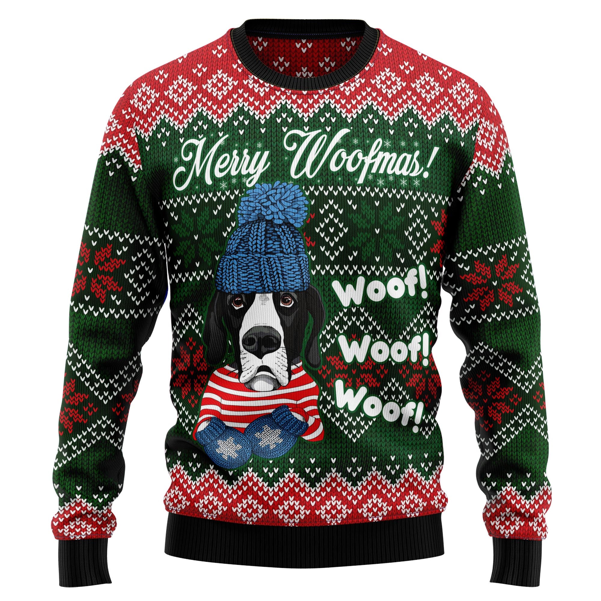 Great Dane Woofmas D2409 Ugly Christmas Sweater- Best Christmas Gifts 2023