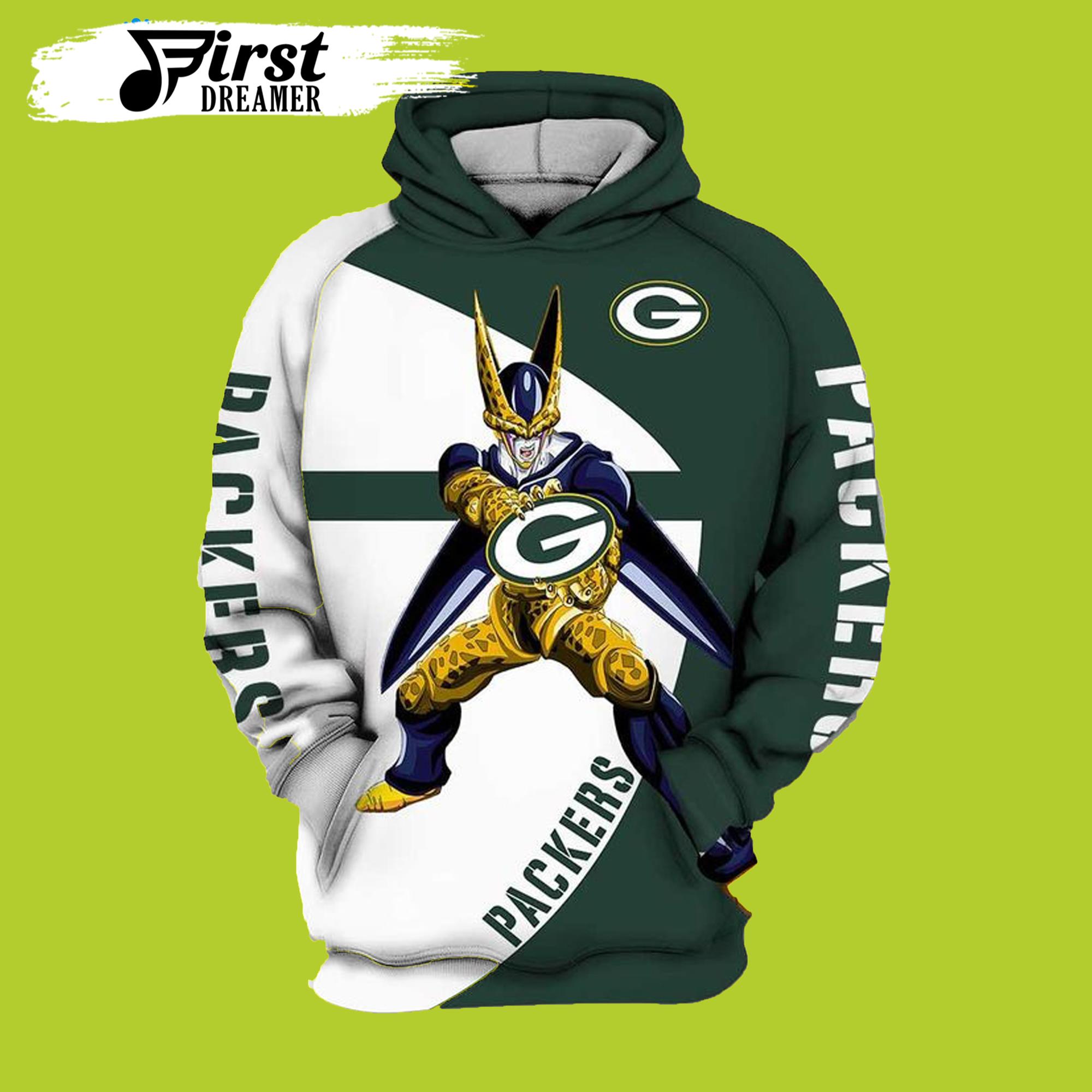 Green Bay Packers Cell Dragon Ball