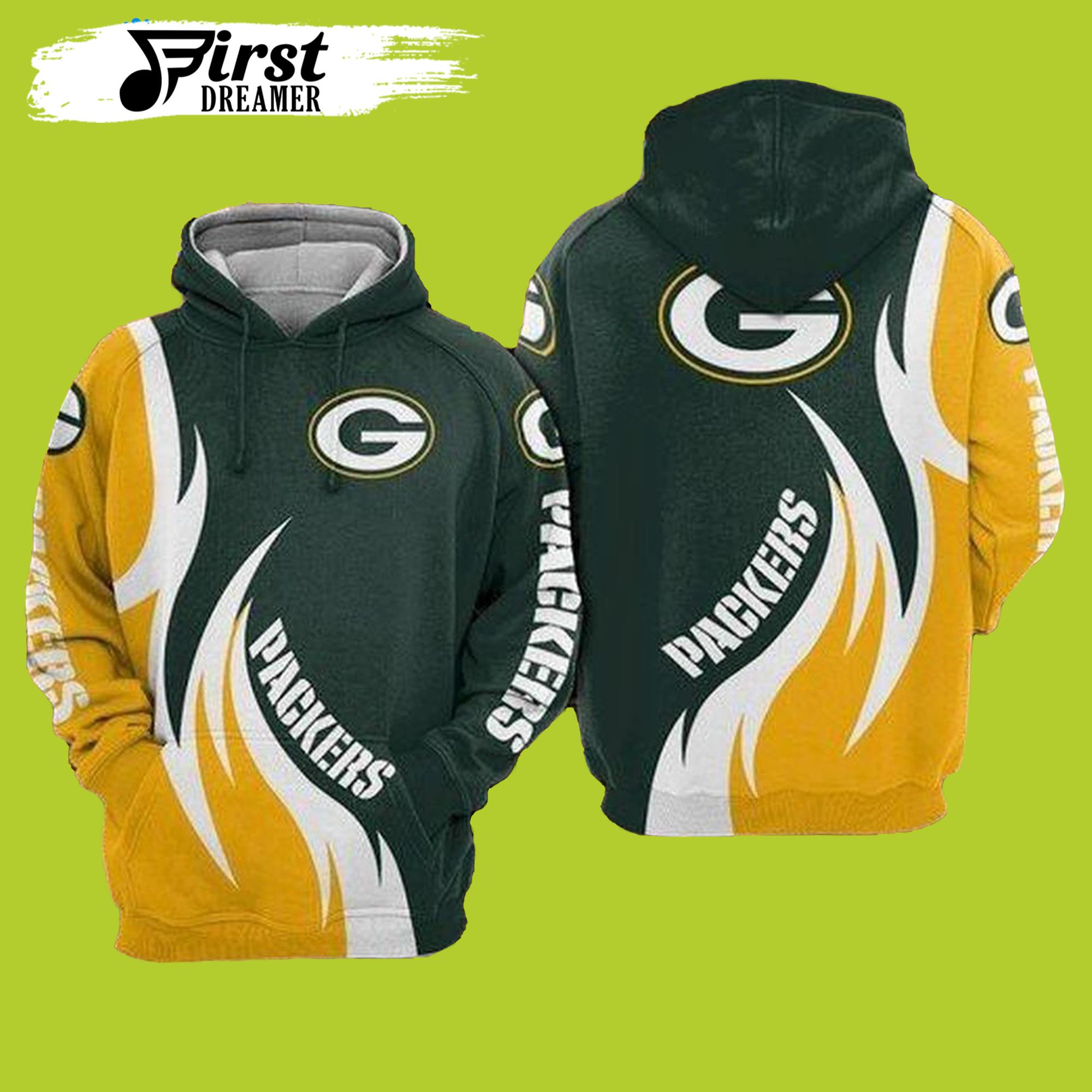 Green Bay Packers Nfl Football Gold For Men For Women