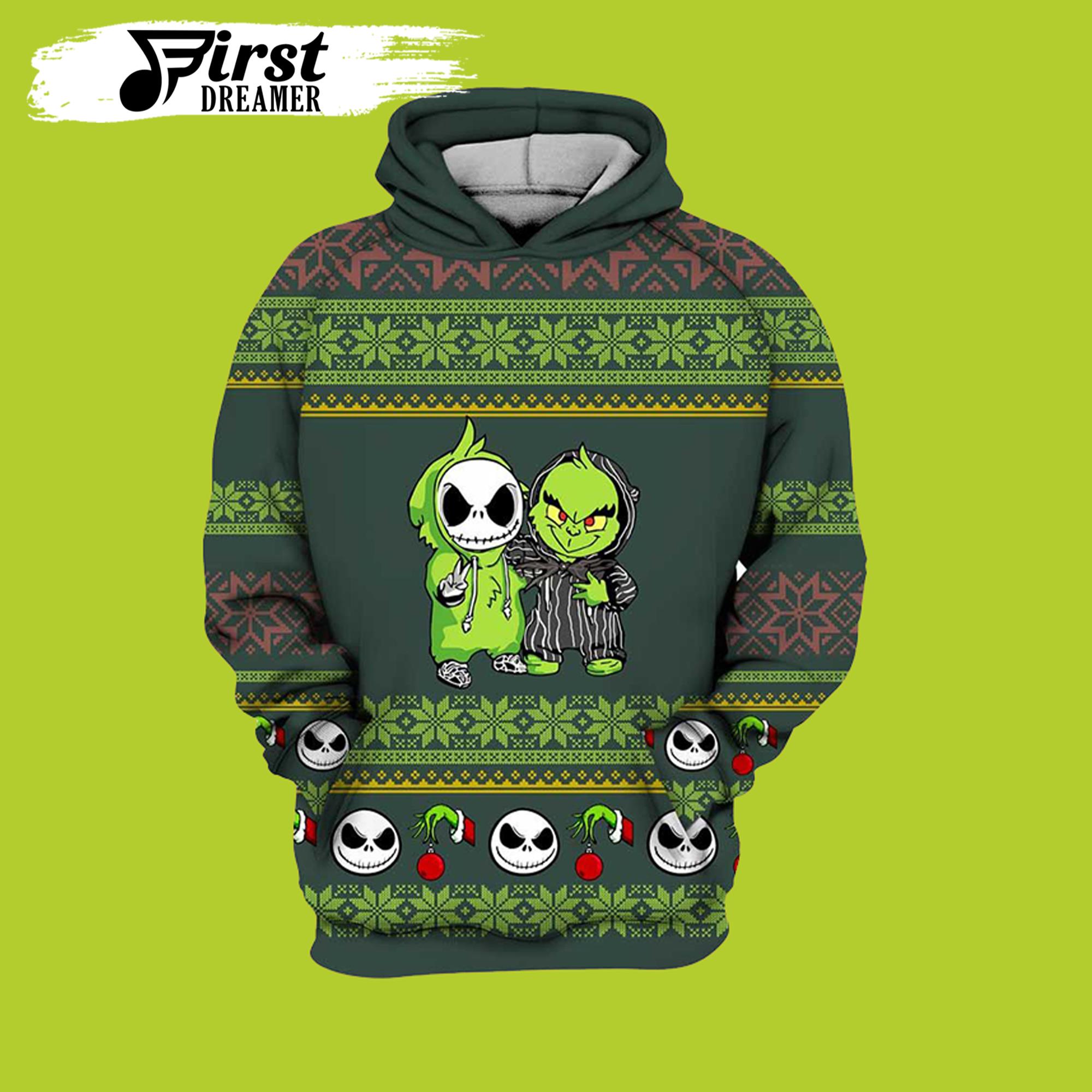 Grinch Jack Skellington Grinch