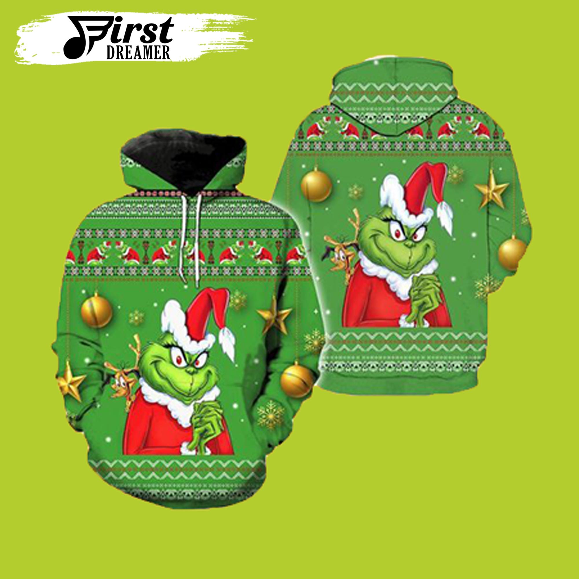 Grinch Santa Christmas Grinch