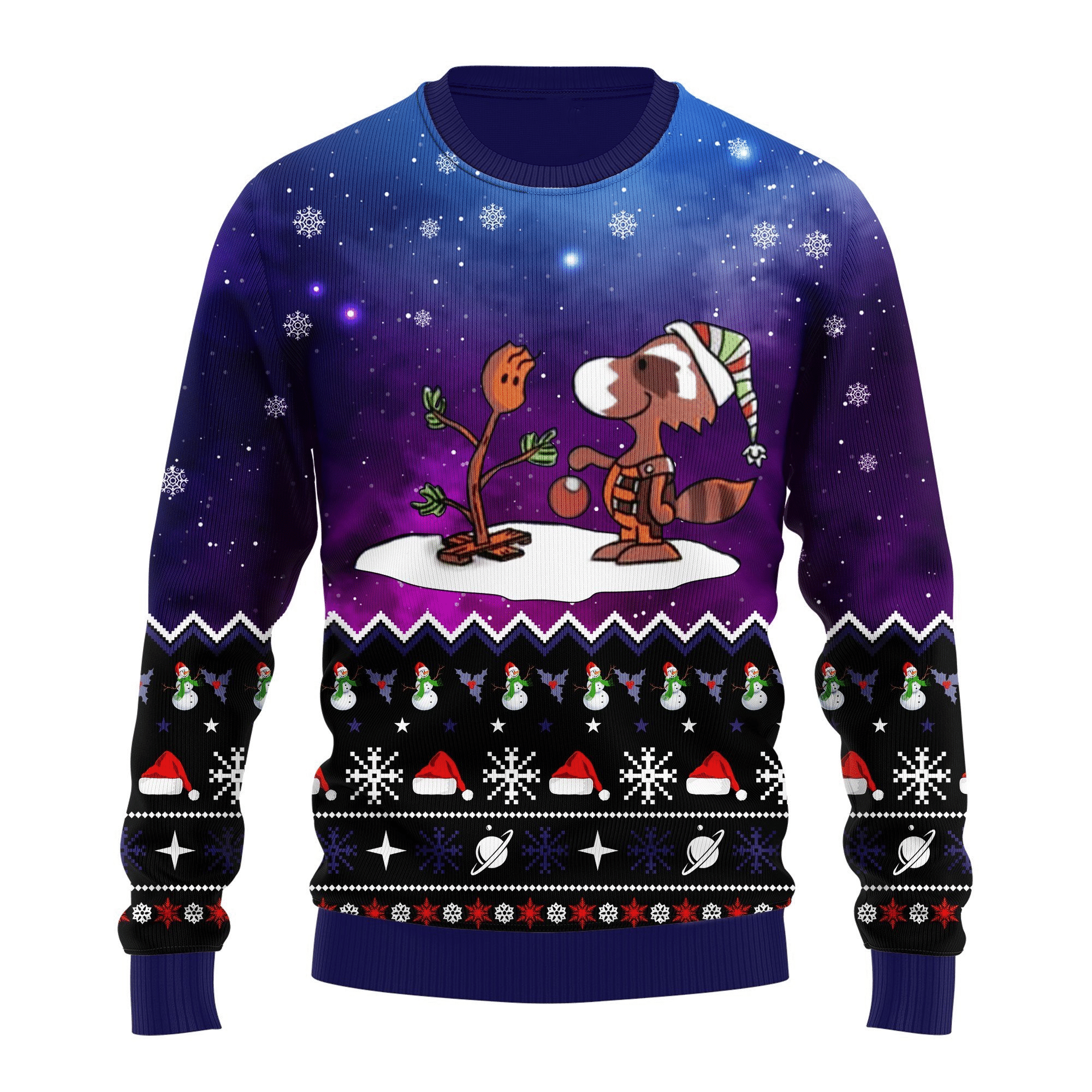 Guardian Of Galaxy X Snoopy Ugly Sweater , Snoopy Gift Fan Ugly Sweater- Best Christmas Gifts 2023