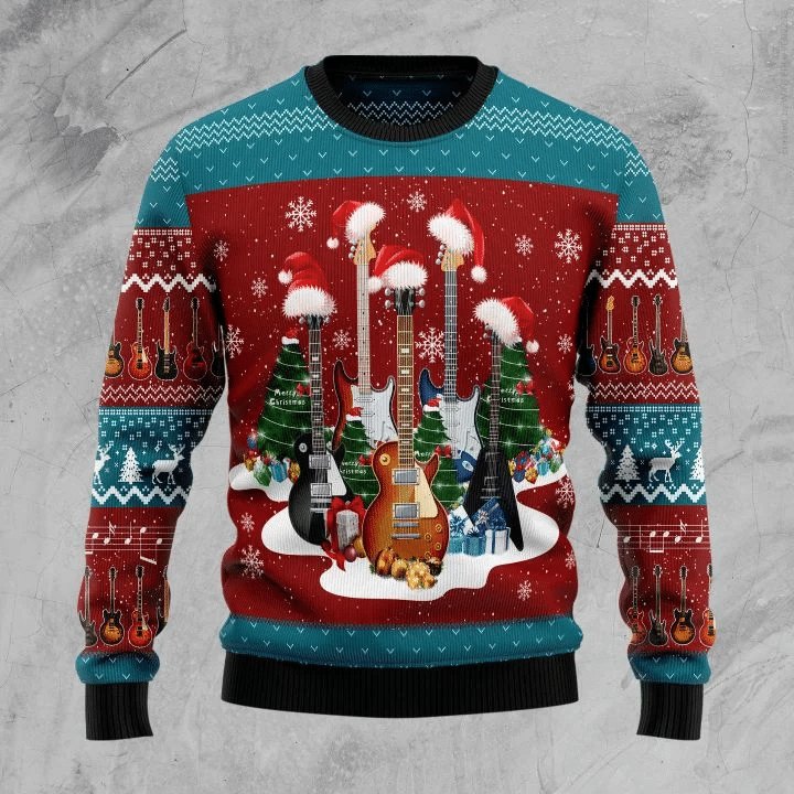 Guitar Christmas  Ugly Christmas Sweater – Best Christmas Gifts 2023