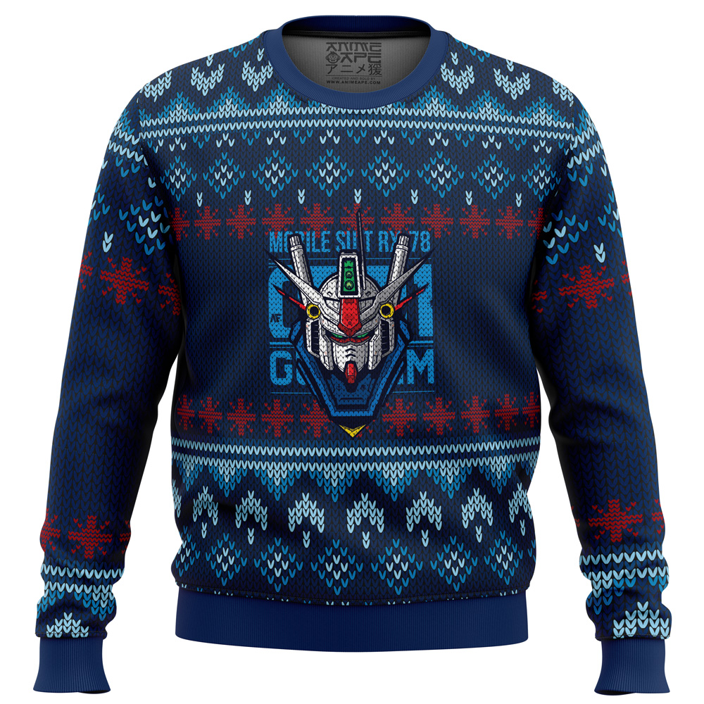 Gundam Ugly Christmas Sweater- Best Christmas Gifts 2023