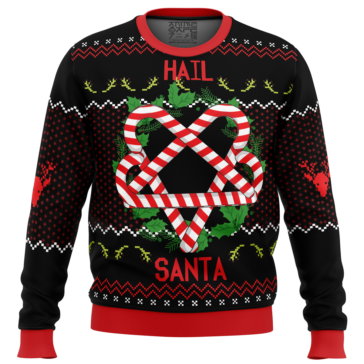 Hail Santa Ugly Christmas Sweater- Best Christmas Gifts 2023