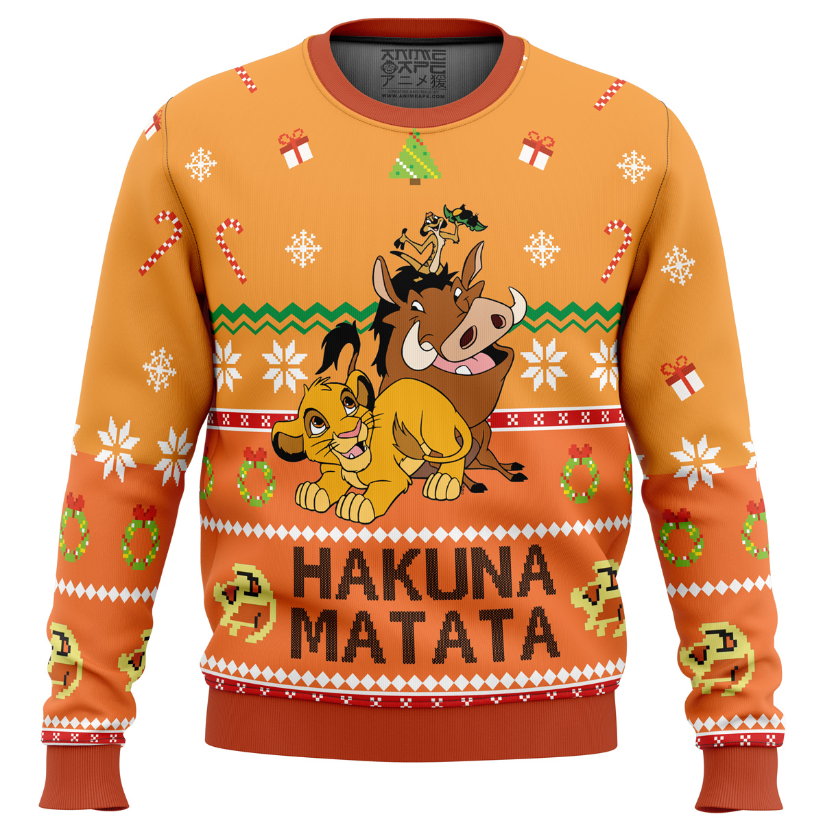 Hakuna Matata Ugly Christmas Sweater- Best Christmas Gifts 2023