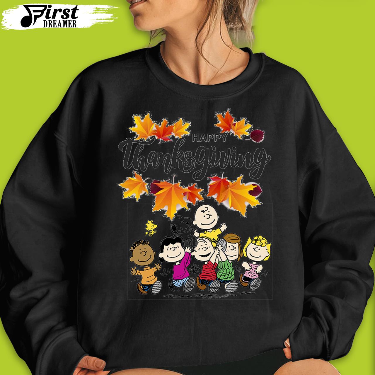 Happy Thanksgiving Peanuts Thanksgiving Shirt Charlie And Snoopy