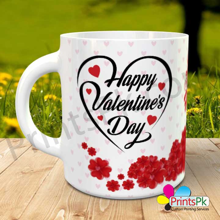 Happy Valentines Day Mug Love You Forever Best Gift for Valentine Day