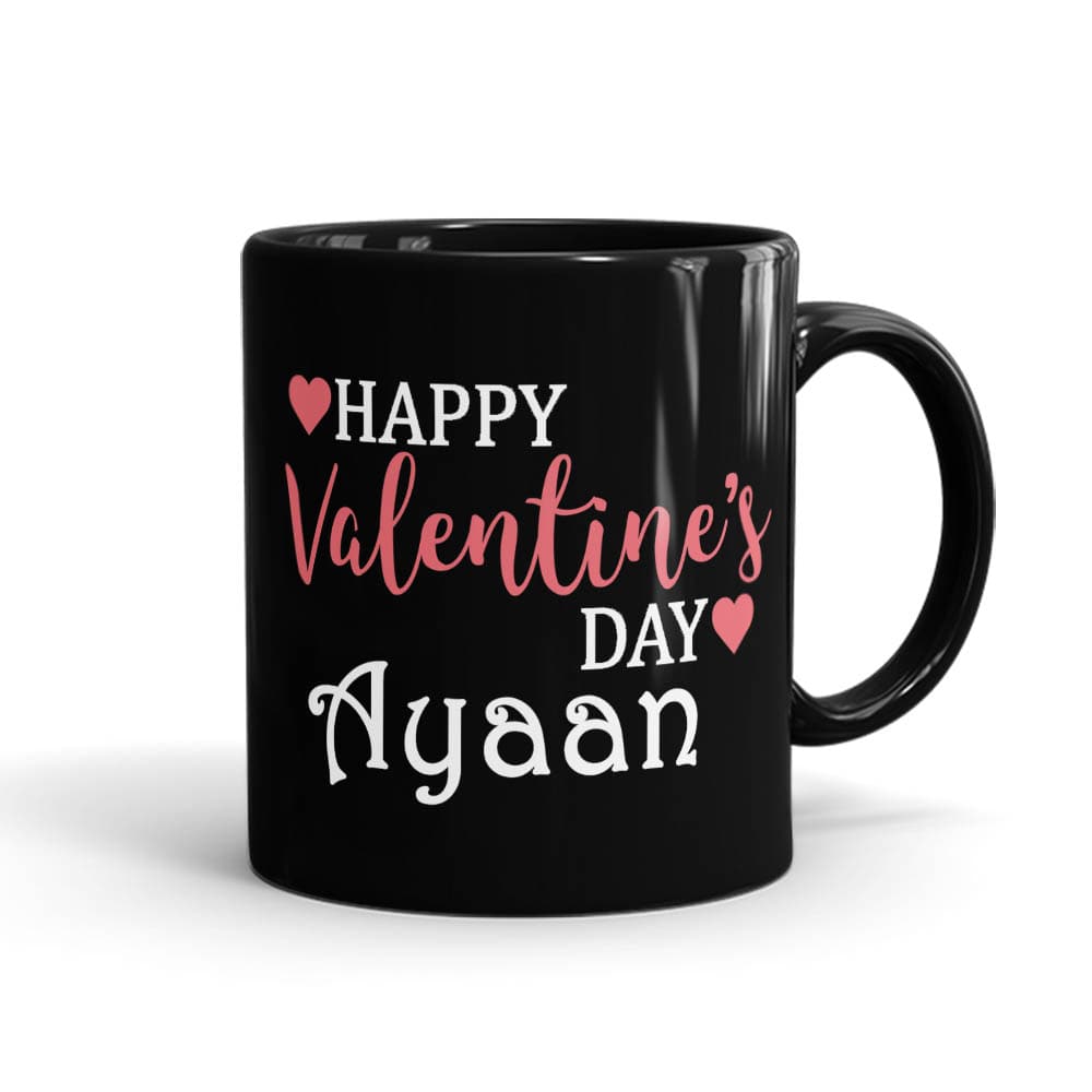 Happy Valentine’s Day Name Mug