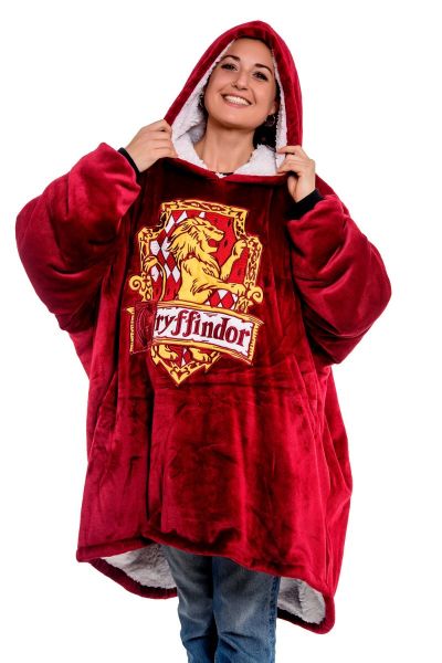 Harry Potter: Gryffindor Oversized Blanket Hoodie Preorder – Best Christmas Gifts 2023