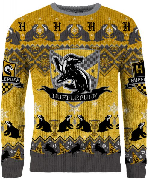 Harry Potter: O Hufflepuff Night Christmas Sweater – Best Christmas Gifts 2023