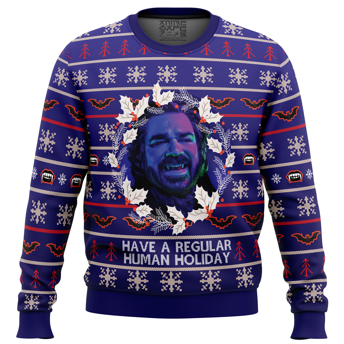 Have A Regular Human Holiday Ugly Christmas Sweater- Best Christmas Gifts 2023