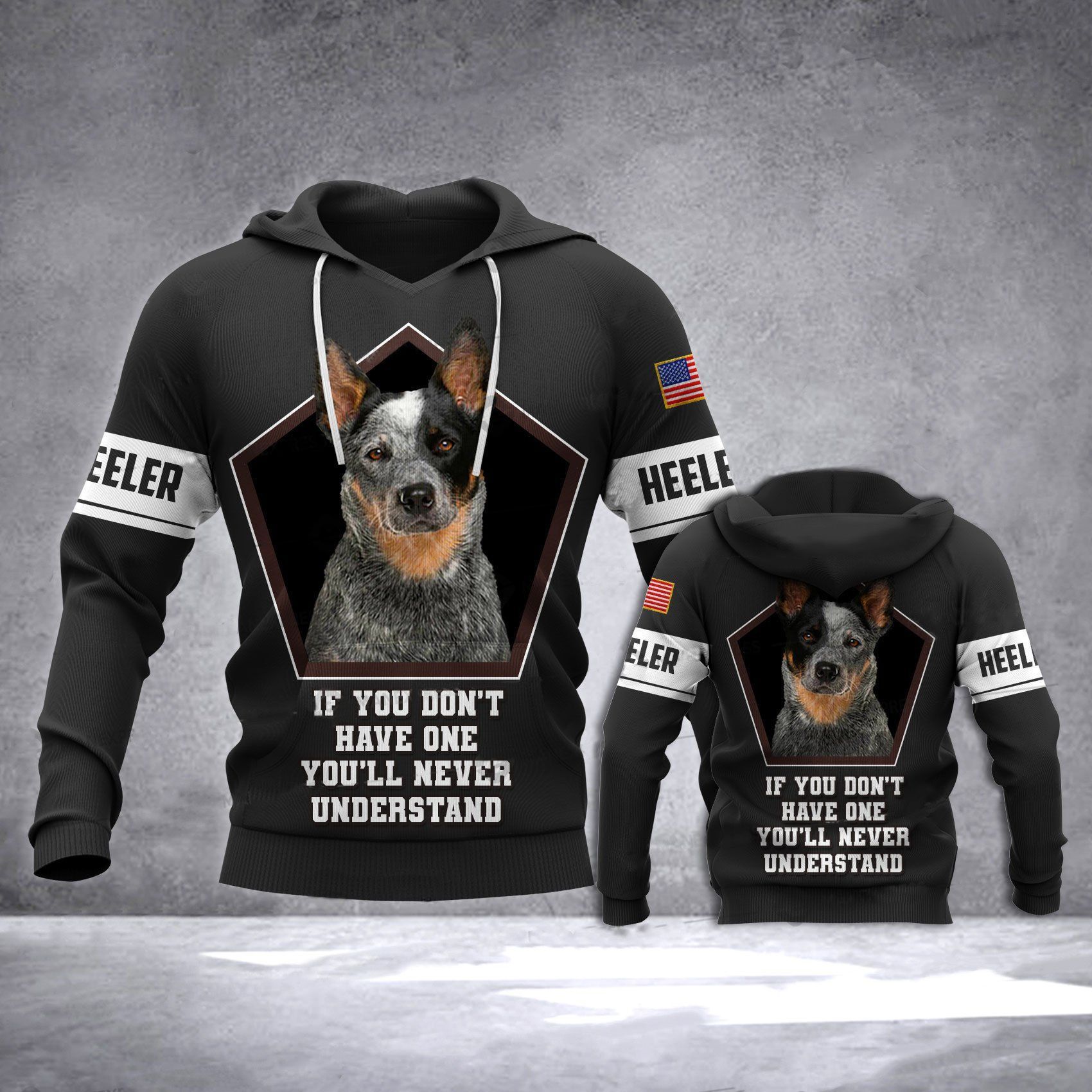 Heeler 3D Hoodie