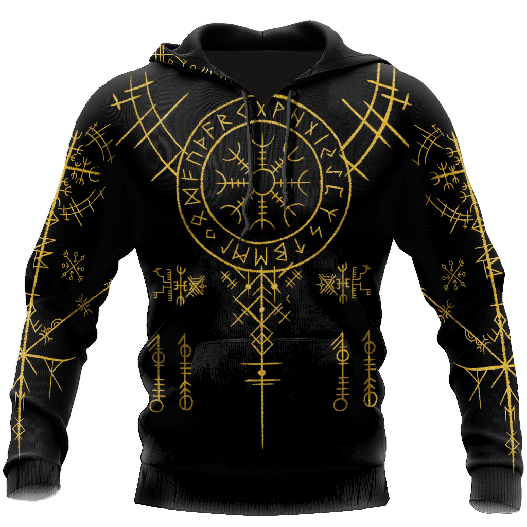 Helm Of Awe 3D Hoodie