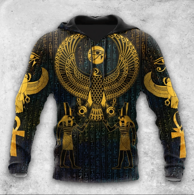 Hieroglyphics Ancient Egypt 3D Hoodie