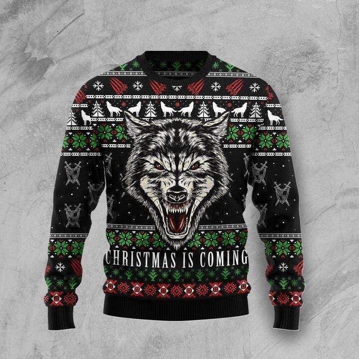 Honor Wolf Black Ugly Christmas Sweater – Best Christmas Gifts 2023