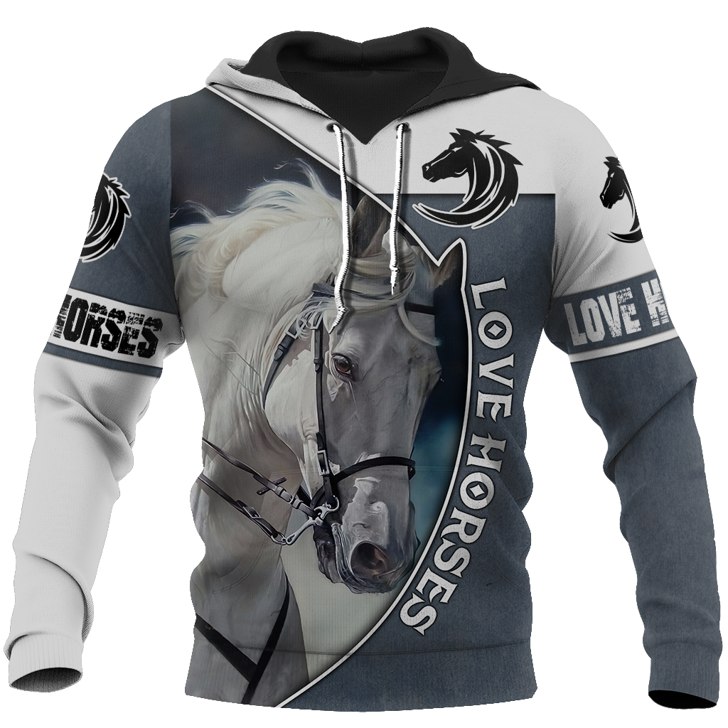 Hoodie Love Horse 3D Hoodie