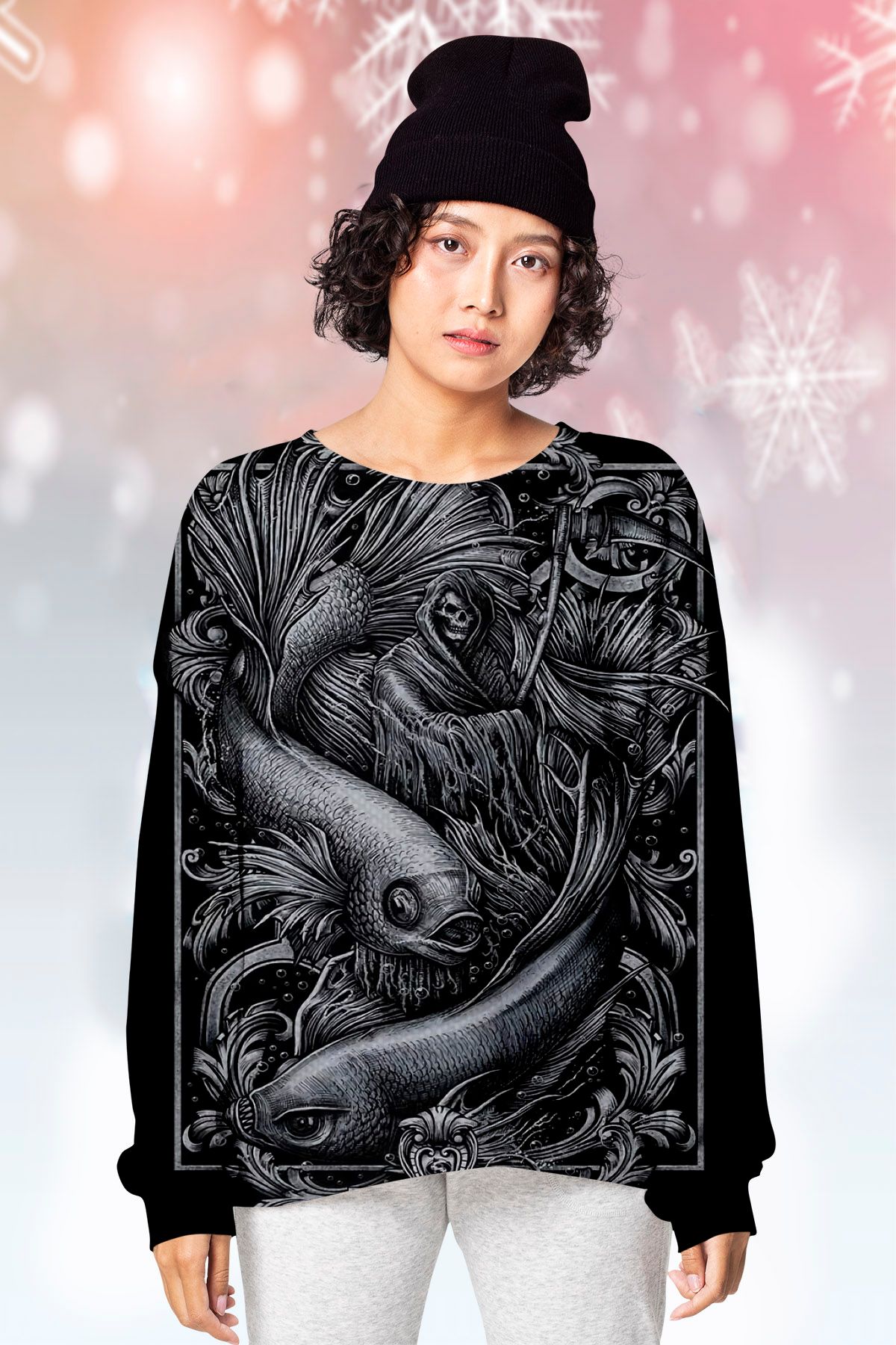 Horoscope Pisces KVH Ugly Christmas Sweater|Crewneck Sweatshirts For Men & Women|Merry Christmas- Best Christmas Gifts 2023