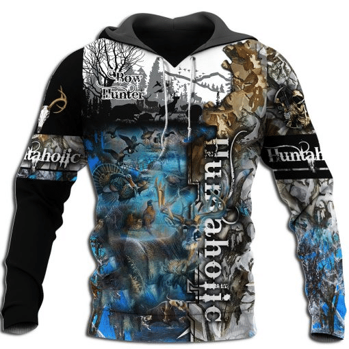 Huntaholic Camo 3D Hoodie