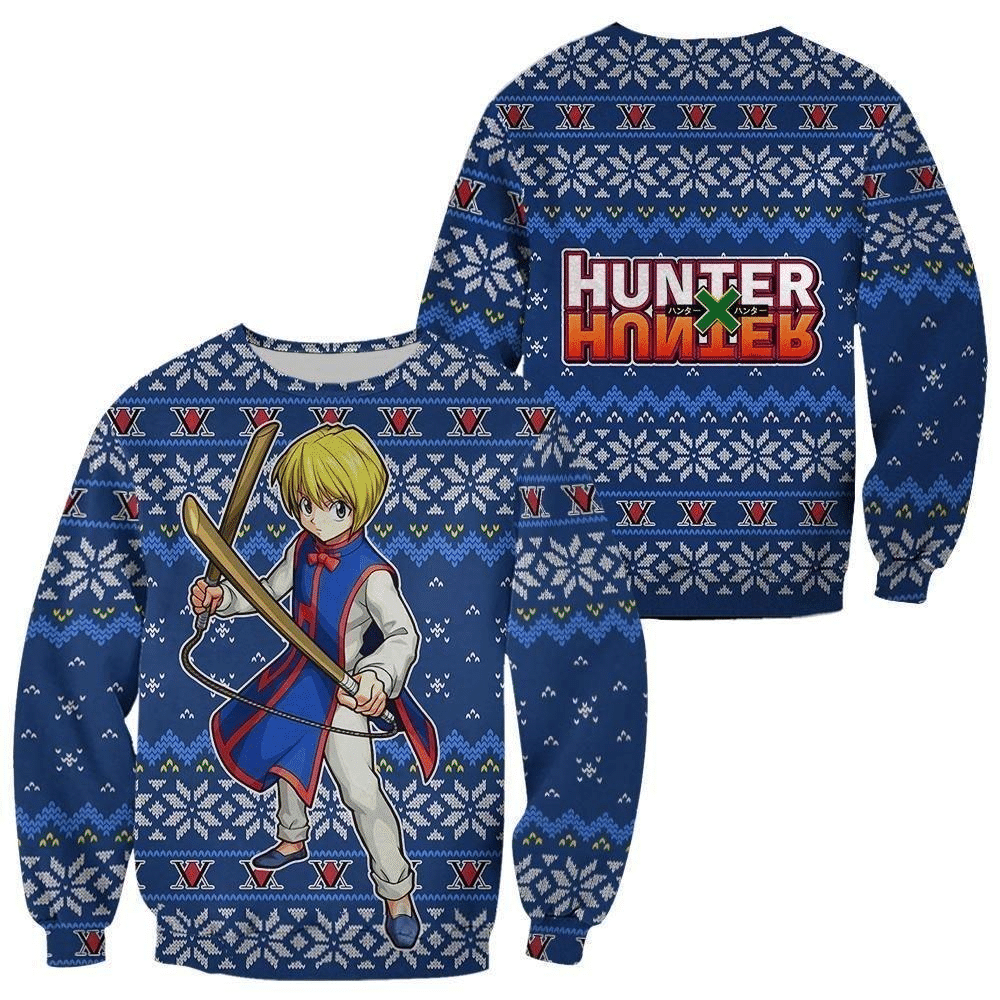 Hunter X Hunter Anime Kurapika 7 Ugly Sweater- Best Christmas Gifts 2023