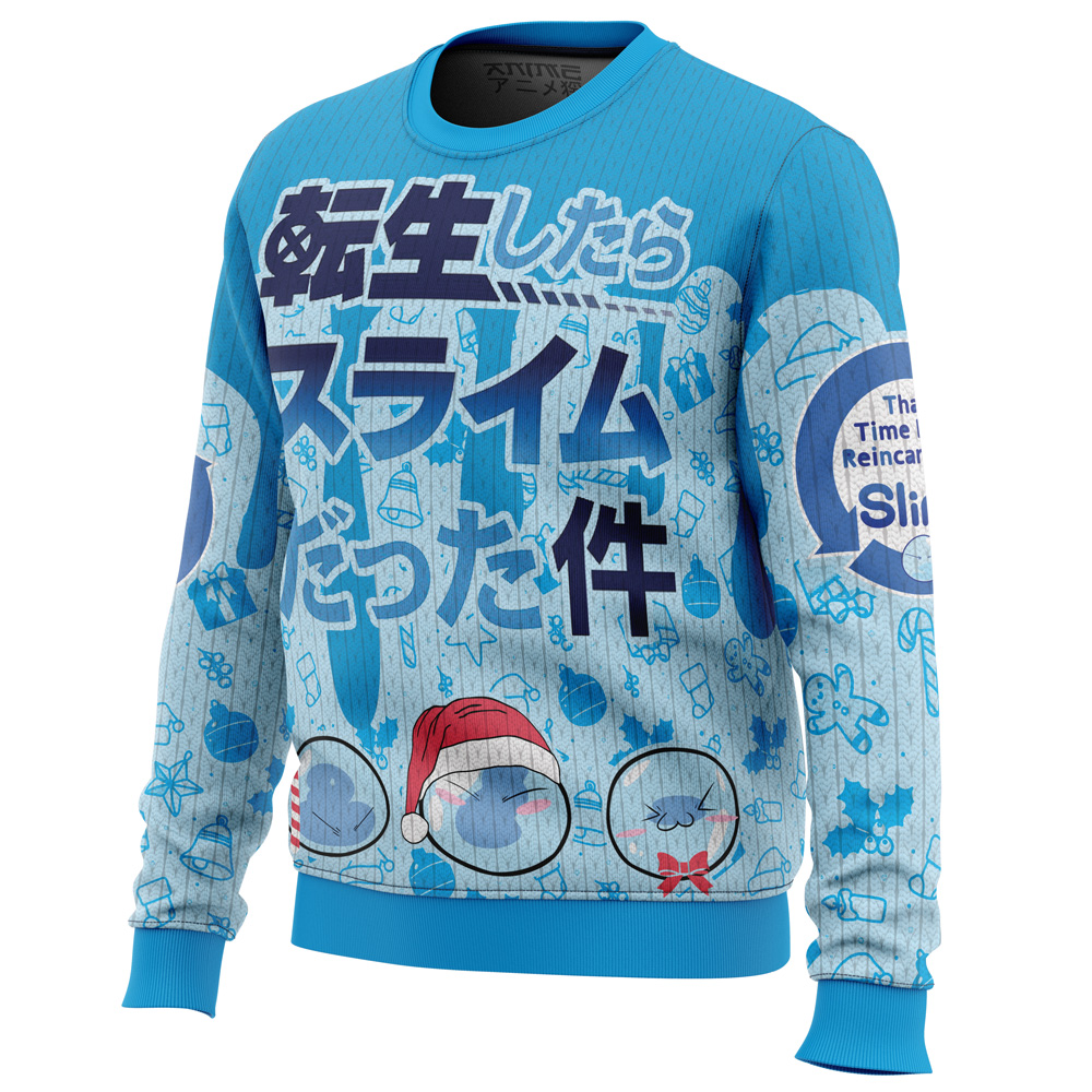 I Got Slimy That time I got reincarnated as a slime Christmas Sweater- Best Christmas Gifts 2023