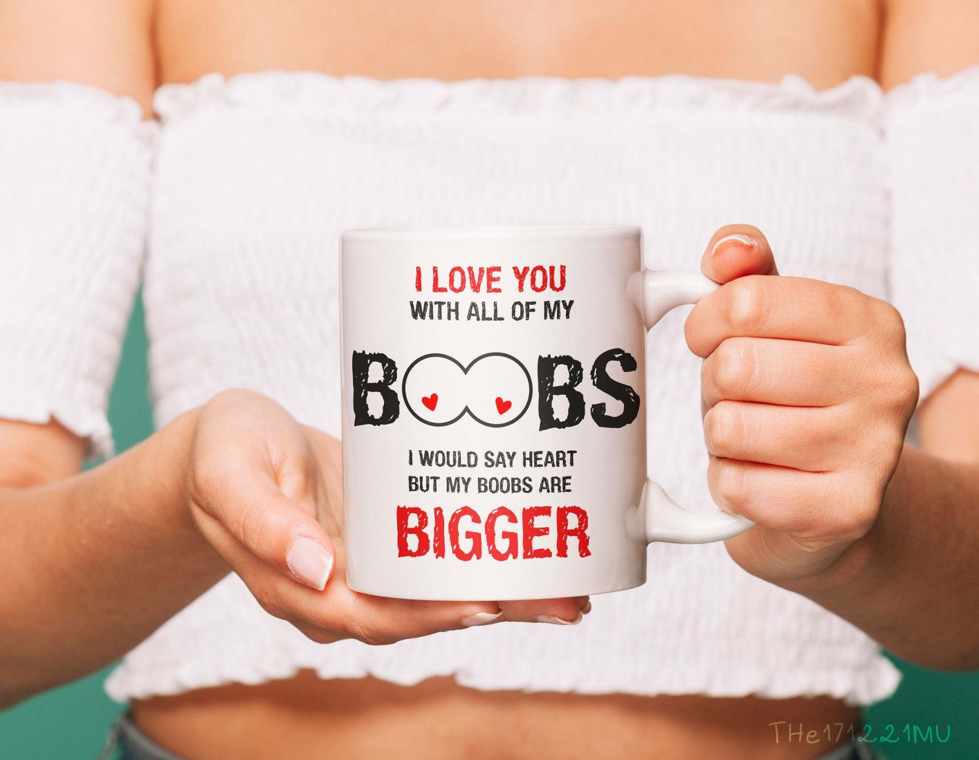 I Love You Bigger Valentine Mug