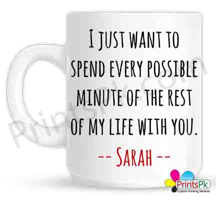 I love you to the moon & back to infinity and beyond forever and ever Valentines day Mug