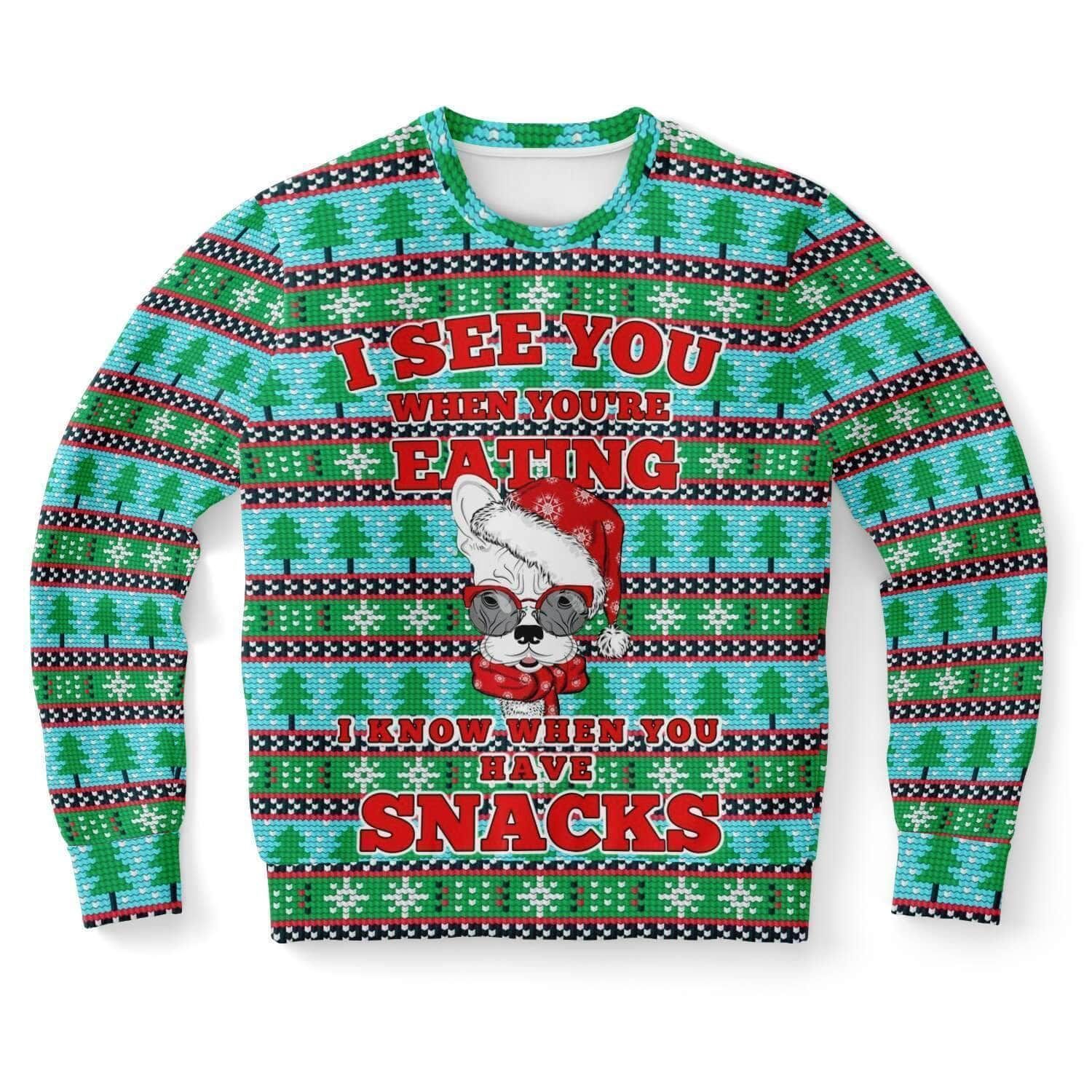 I See You When Youre Eating Ugly Christmas Sweater – Best Christmas Gifts 2023