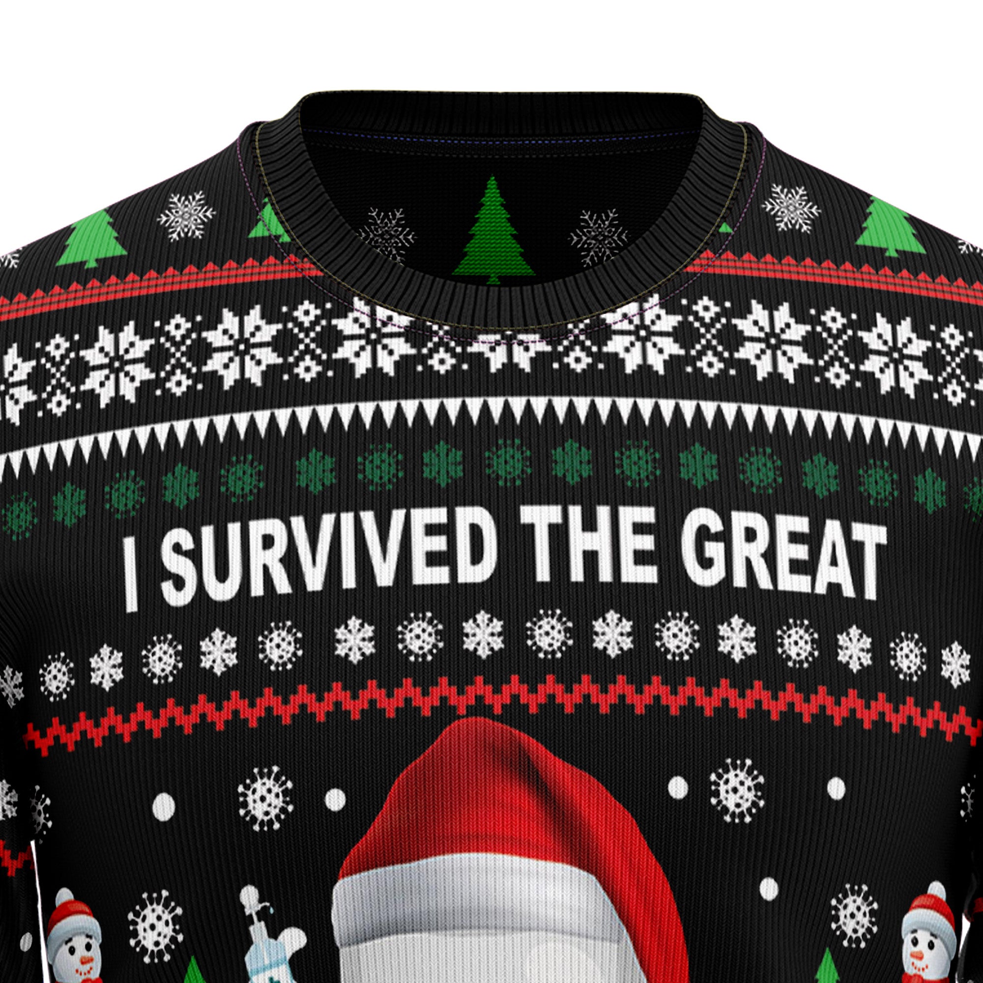 I Survived The Great Toilet Paper Crisis HT091230 Ugly Christmas Sweater- Best Christmas Gifts 2023