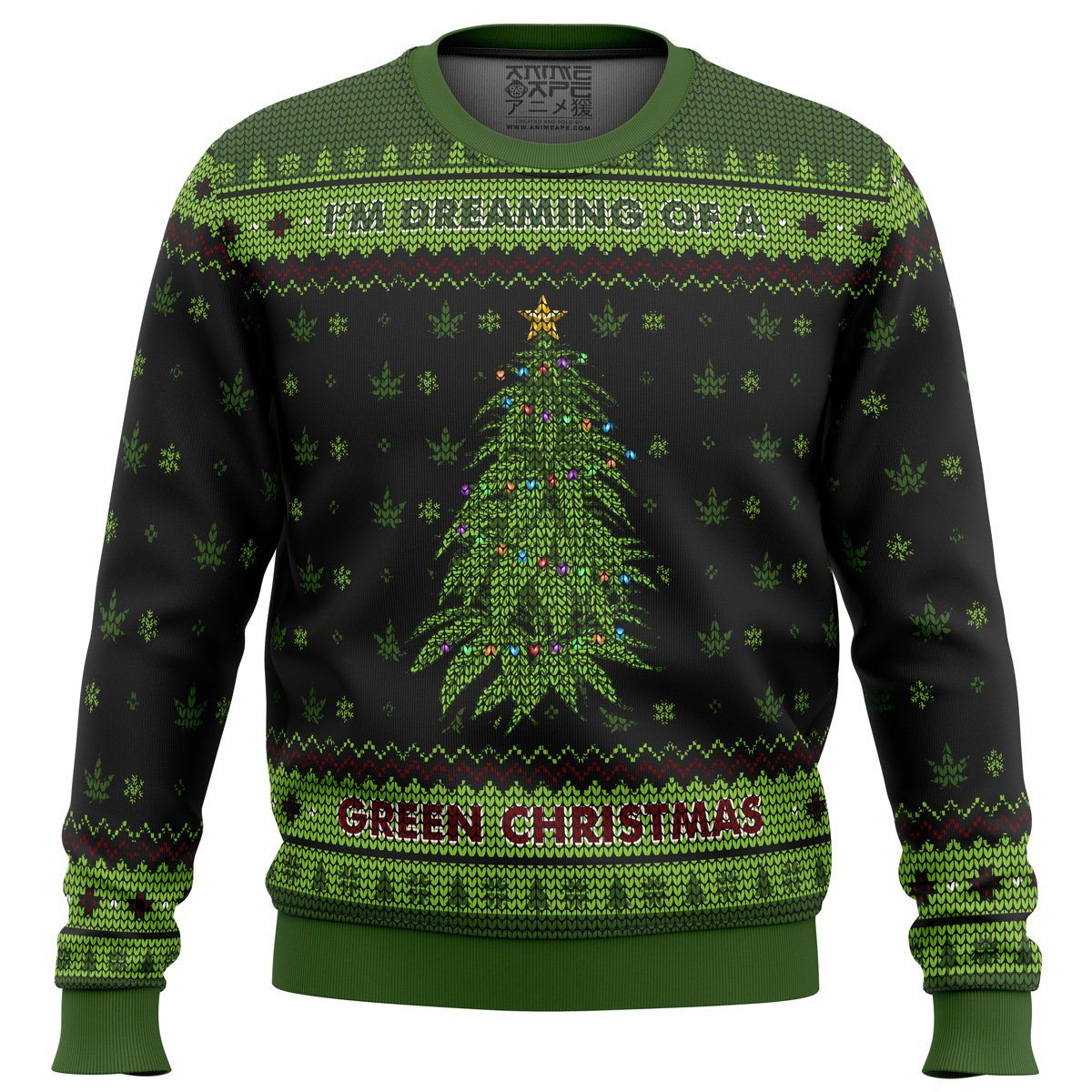 I’m Dreaming of a Green Christmas Ugly Christmas Sweater- Best Christmas Gifts 2023