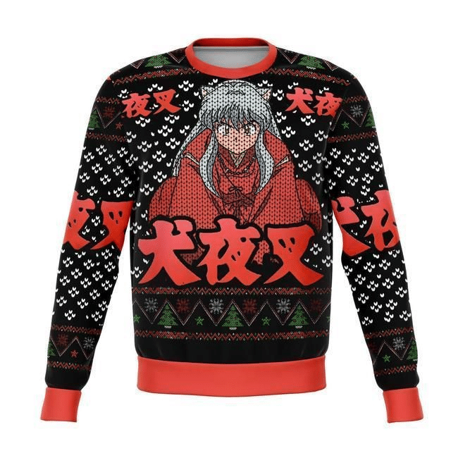 Inuyasha Anime 1 Ugly Sweater , Inuyasha Anime Gift Fan Ugly Sweater- Best Christmas Gifts 2023