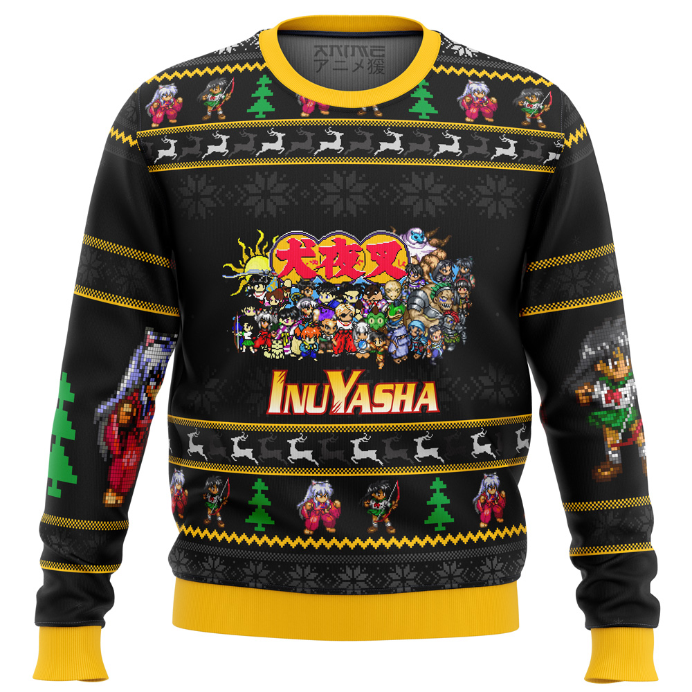 Inuyasha Sprites Ugly Christmas Sweater- Best Christmas Gifts 2023