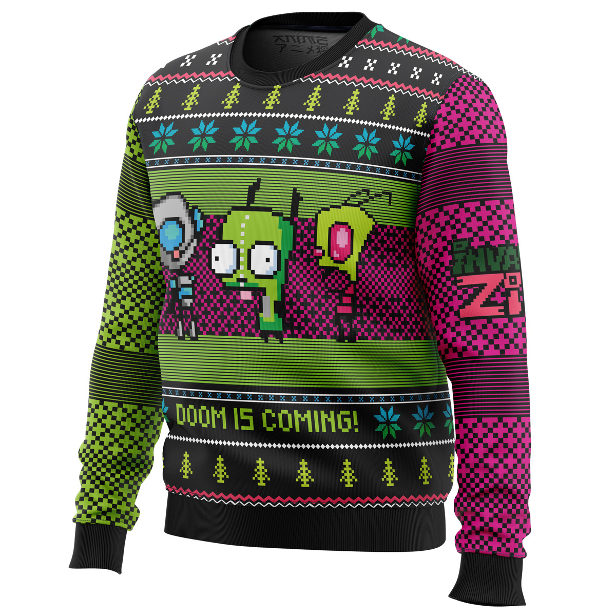 Invader ZiM Ugly Christmas Sweater- Best Christmas Gifts 2023