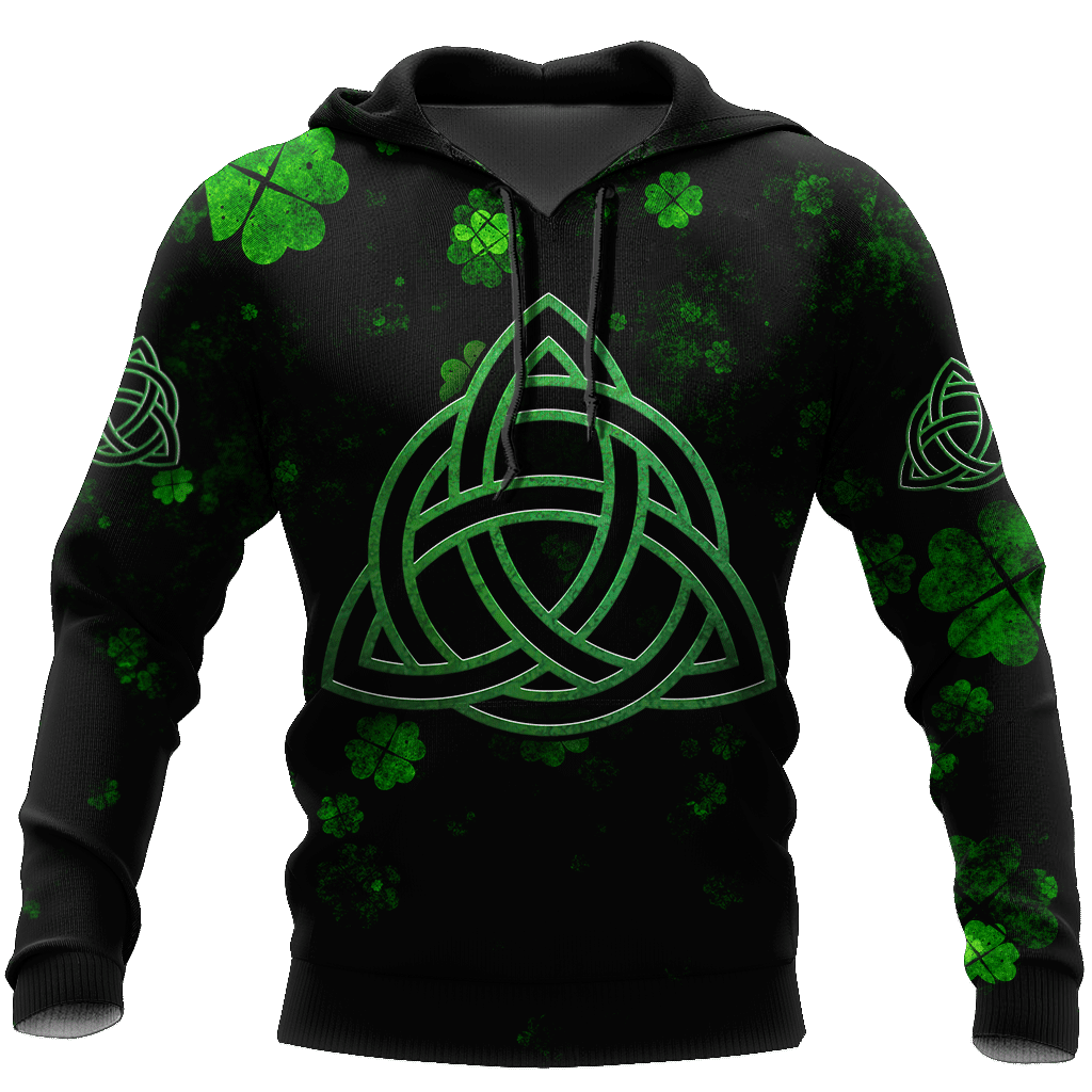 Irish Flag St Patricks Day Unisex 3D Hoodie ISAU