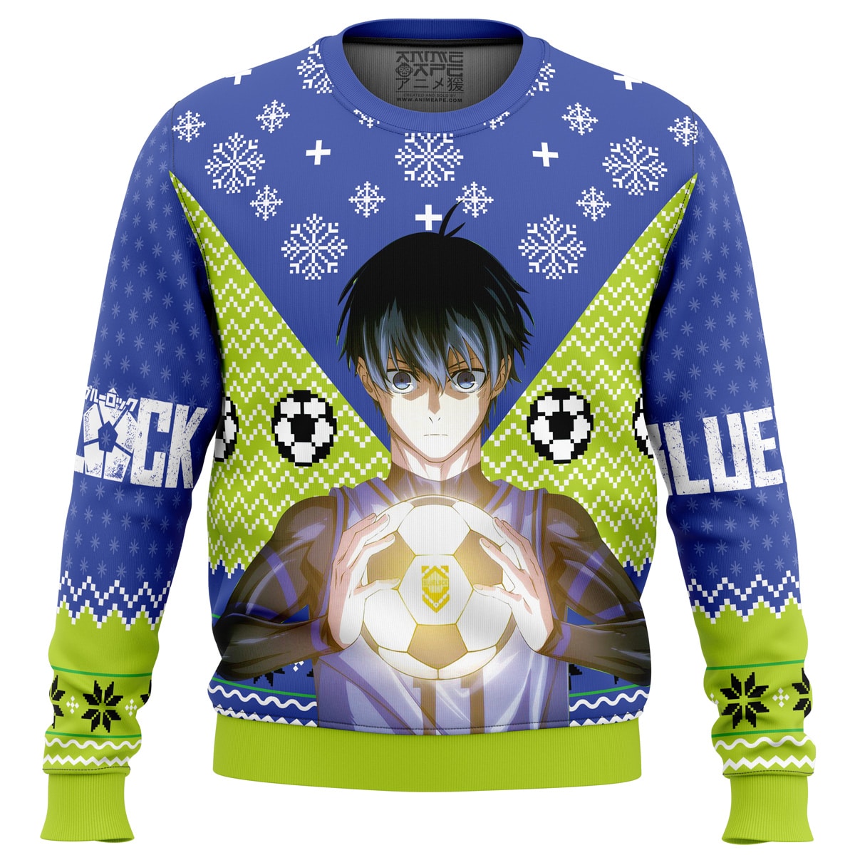 Isagi Yochi Blue Lock Ugly Christmas Sweater- Best Christmas Gifts 2023