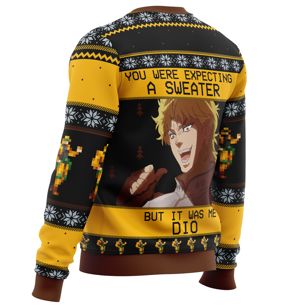 It Was Me Dio Jojo’s Bizarre Adventure Ugly Christmas Sweater- Best Christmas Gifts 2023