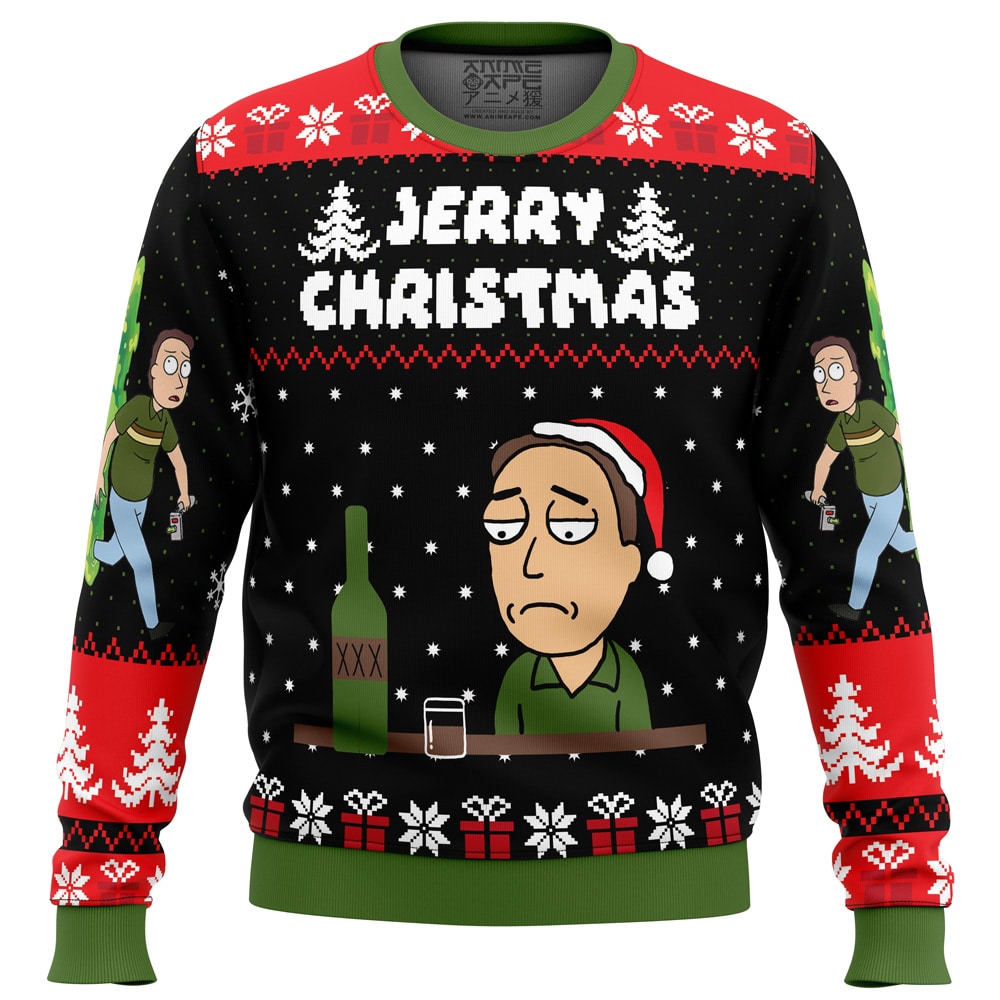 Jerry Christmas Ugly Christmas Sweater- Best Christmas Gifts 2023