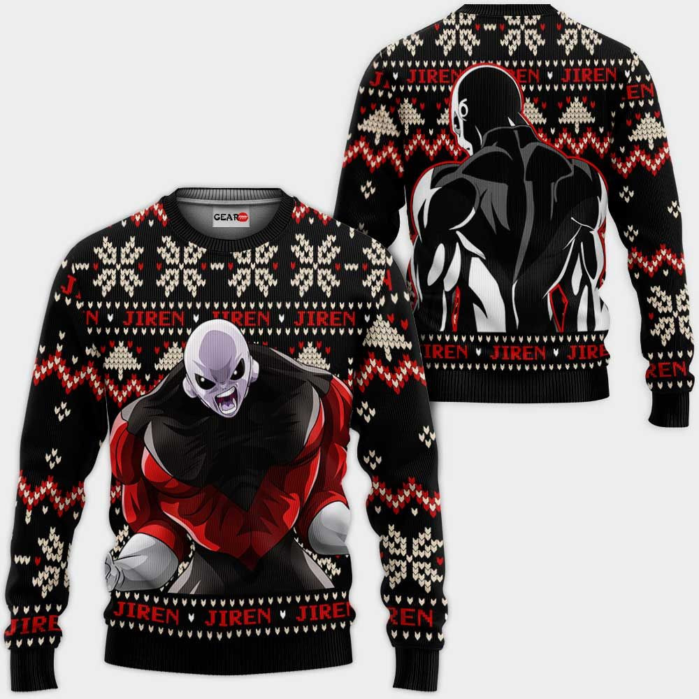 Jiren Ugly Christmas Sweater Anime Dragon Ball Xmas  – Best Christmas Gifts 2023