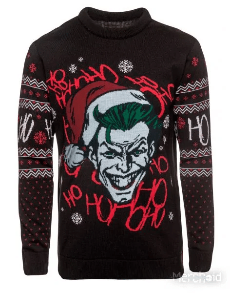 Joker Put On A Santa Hat Ho Ho Christmas Sweater, Joker Christmas Gift,Joker Christmas Shirt- Best Christmas Gifts 2023