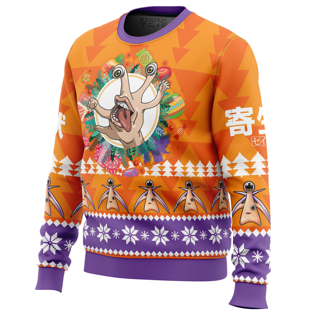 Jolly Parasitic Beasts Ugly Christmas Sweater- Best Christmas Gifts 2023