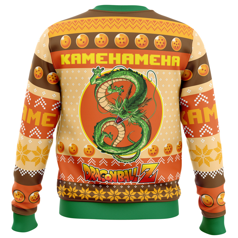 Kamehameha Dragon Ball Z Ugly Christmas Sweater- Best Christmas Gifts 2023