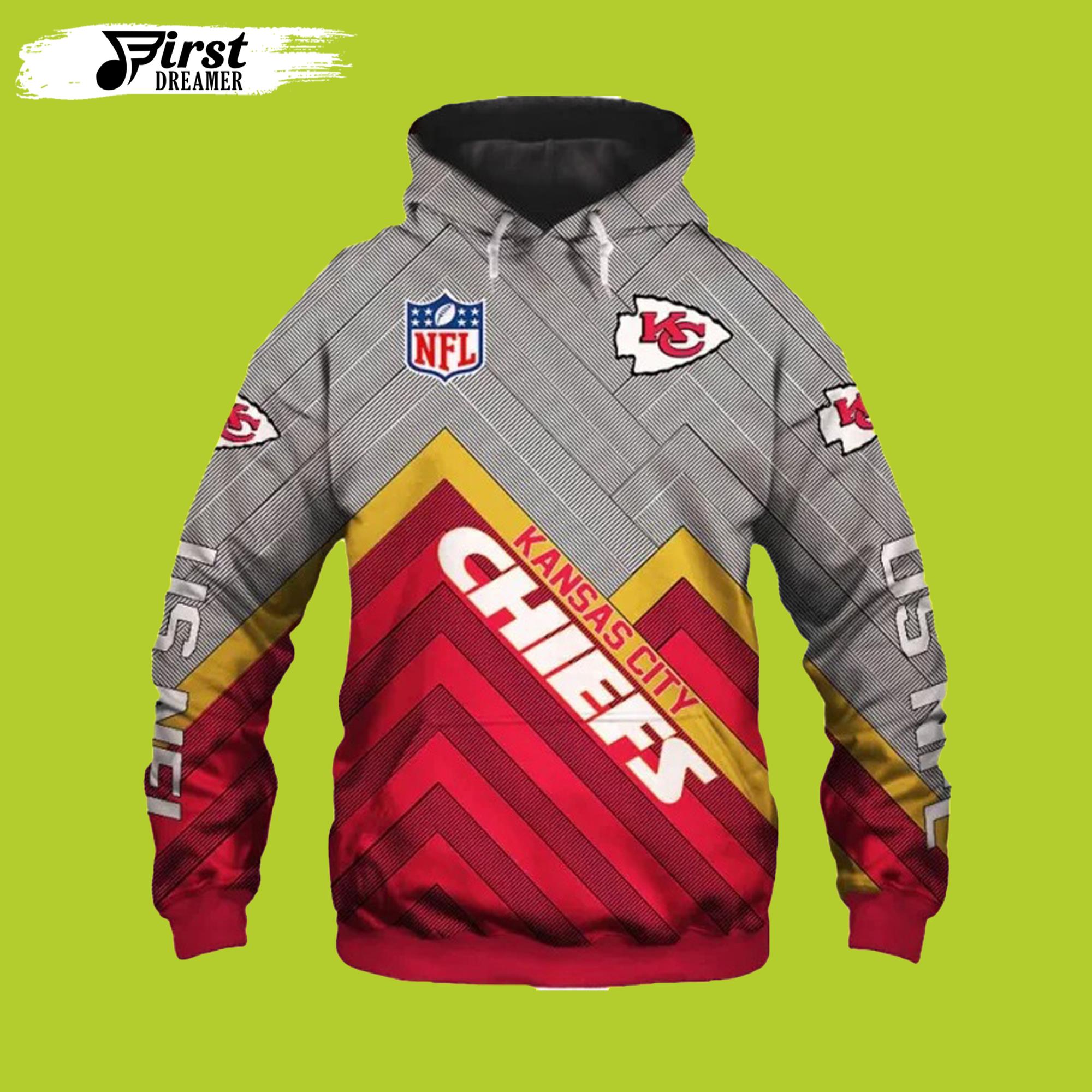 Kansas City Chiefs Hoodie 3D All Print