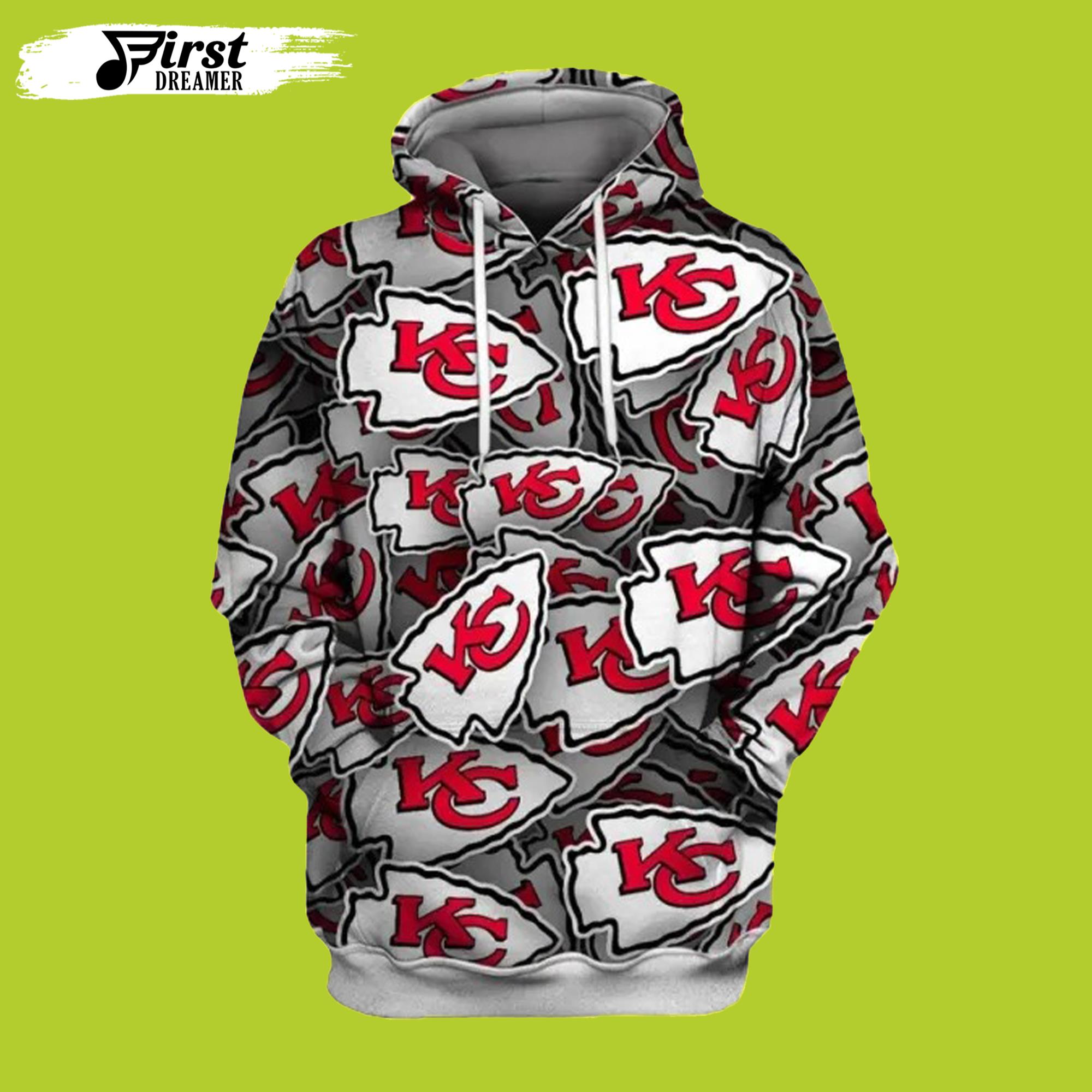 Kansas City Chiefs Hoodie 3D Art Fan