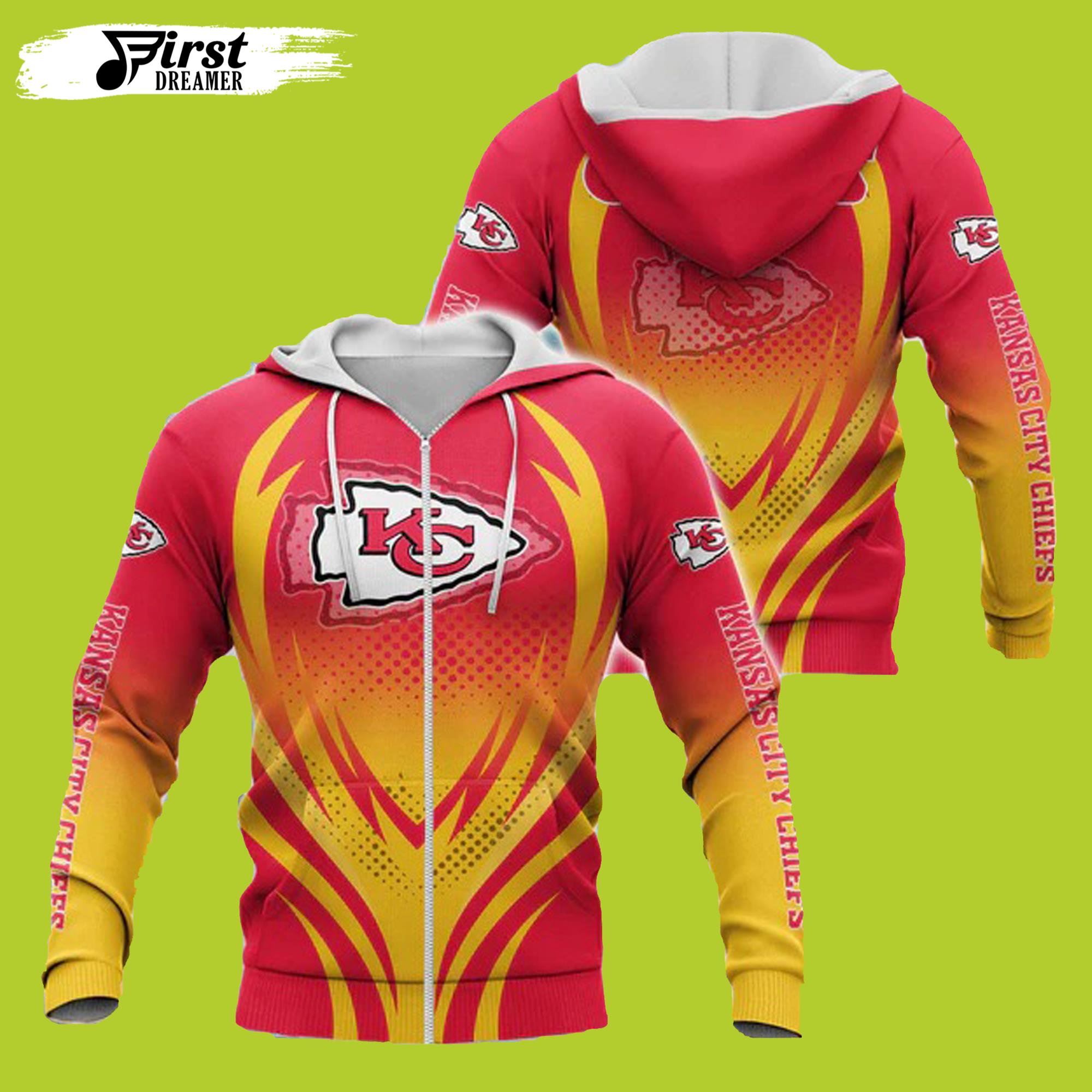 Kansas City Chiefs Hoodie 3D Print